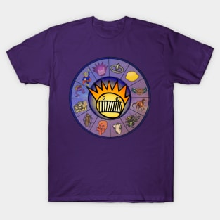 Boognish Rising 2.1 - Horoscope Birth Chart for Ween T-Shirt